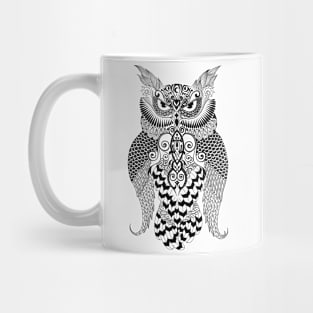 Mehendi owl Mug